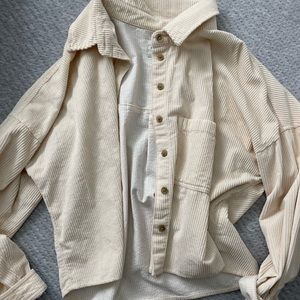 Corduroy Crop Jacket